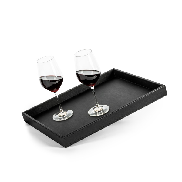 Sliwy Tablett in Leder-Lock BLACK mit Magnetplatte Sliwy Tablett in Leder-Lock BLACK mit Magnetplatte