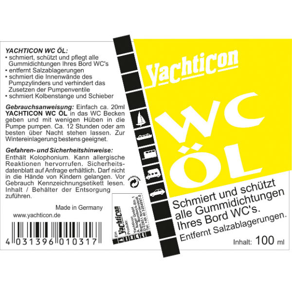 Yachticon WC-Öl