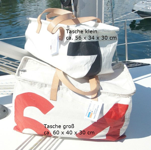 Segeltuchtasche aus Lacustre-Segeln - KTEP Hilfe zur Selbsthilfe 60 x 30 x 34 cm Segeltuchtasche aus Lacustre-Segeln - KTEP Hilfe zur Selbsthilfe 60 x 30 x 34 cm