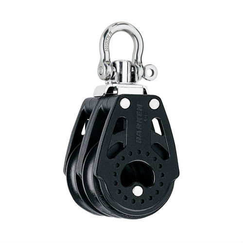 Harken 40mm Carbo AirBlock doppelt mit Wirbel H2638 Harken 40mm Carbo AirBlock doppelt mit Wirbel H2638
