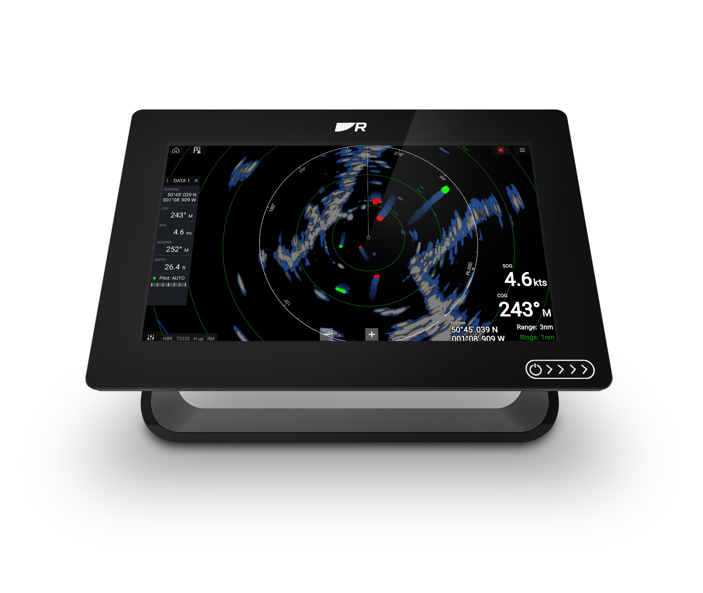 Raymarine AXIOM+ 9 RV, 9" Touch-Multifunktionsdisplay mit integriertem RealVision 3D, 600W Sonar