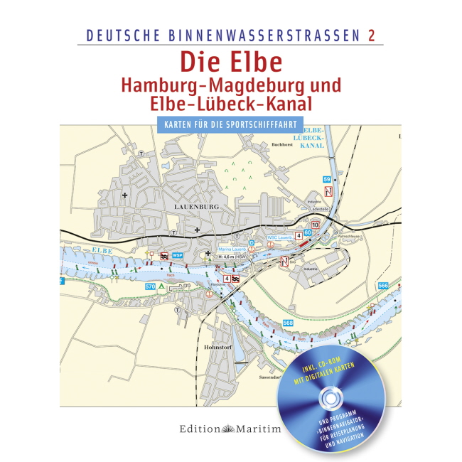 Deutsche Binnenwasserstraßen 2, Die Elbe / Hamburg - Magdeburg und Elbe-Lübeck-Kanal