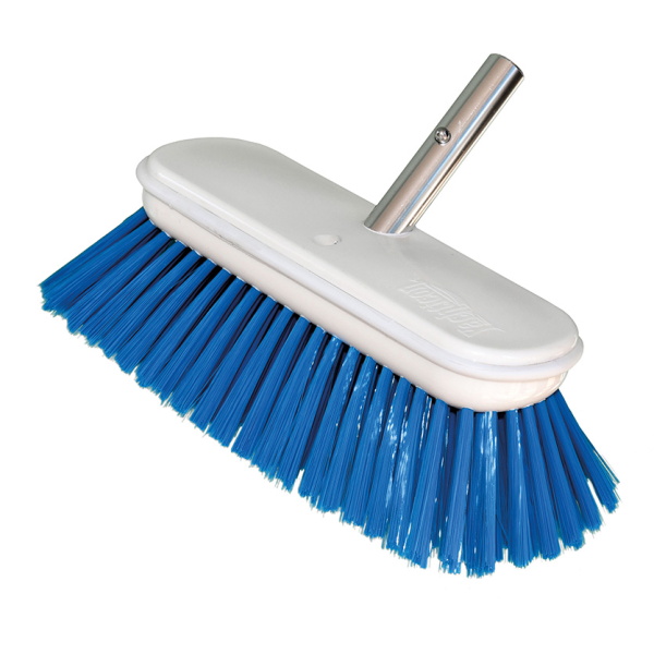 Yachticon Decksbürste blau, mittelhart mit Schnellverschluß