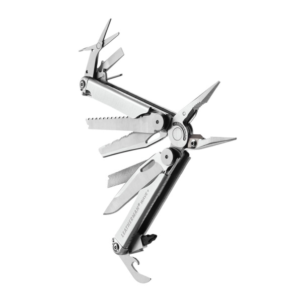 Leatherman Wave®+ Multitool mit 18 Tools incl. schwarzem Nylonholster