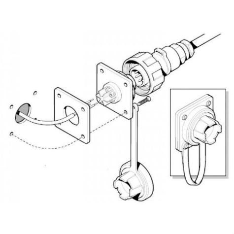 Stecker f. St 1000+/2000+ 6-Polig Stecker f. St 1000+/2000+ 6-Polig