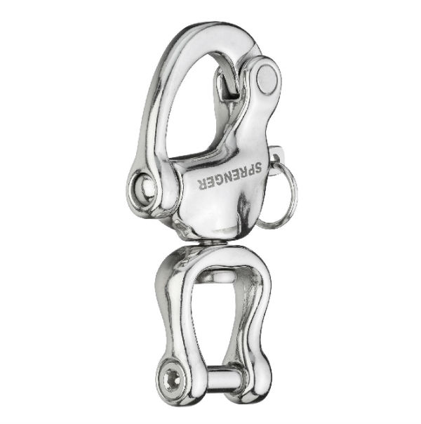 2143 Schotschäkel mit Wirbelschäkel, 70 x 10 mm, Bruchlast 900 kg 2143 Schotschäkel mit Wirbelschäkel, 70 x 10 mm, Bruchlast 900 kg