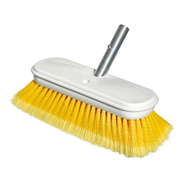 Yachticon Decksbürste gelb, weich mit Schnellverschluß