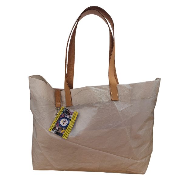 Shopper-Tasche aus Lacustre-Segeln - KTEP Hilfe zur Selbsthilfe