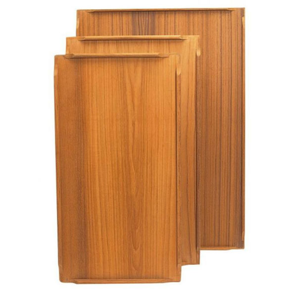 Tischplatte, Teak, 55 x 80 cm Tischplatte, Teak, 55 x 80 cm