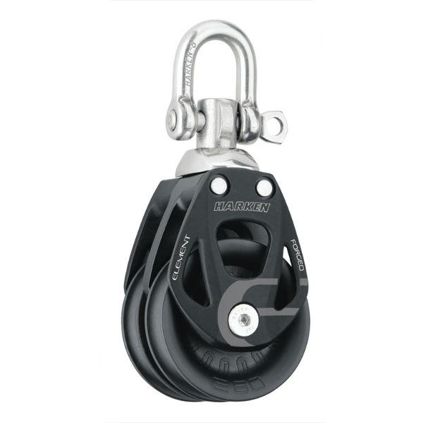 Harken Element 60mm Doppelblock mit Wirbel H6269 Harken Element 60mm Doppelblock mit Wirbel H6269