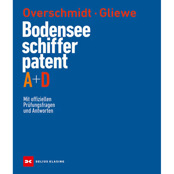 Das Bodensee-Schifferpatent A + D Overschmidt / Gliewe