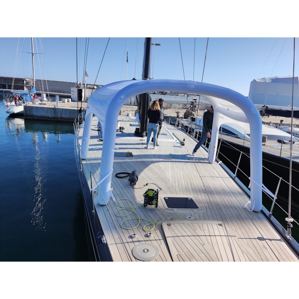 Decktent Bimini weiß Gr. L