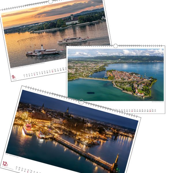 Grenzenlos Bodensee - Stadler Kalender 2027 48 x 33 cm