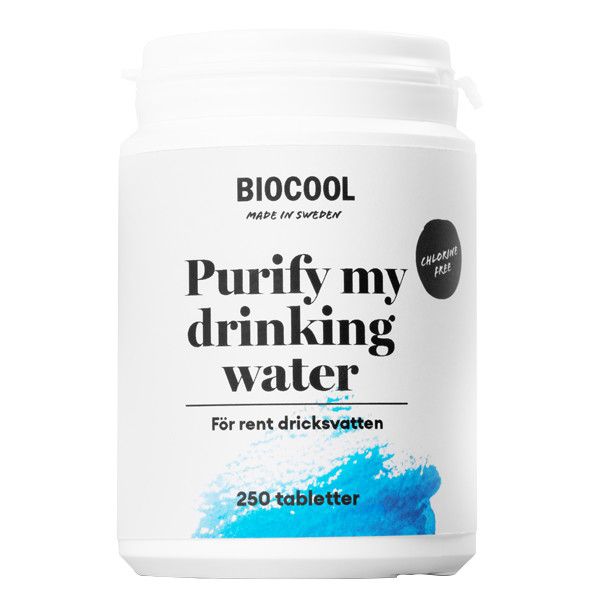 BioCool Purify my dringking water Trinkwasseraufbereitung 250 Tabletten