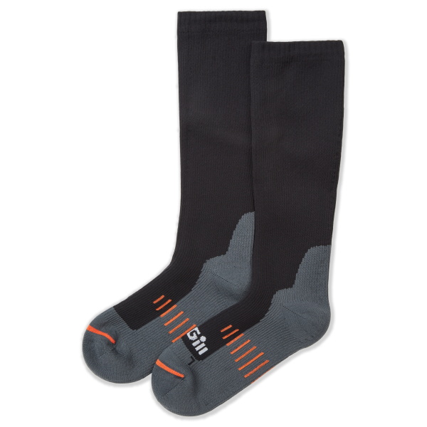 Gill Lange Socken sz/grau Waterproof Boot Sock Gr. S