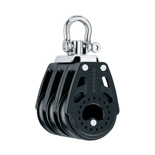 Harken 40mm Carbo AirBlock dreifach mit Wirbel H2640 Harken 40mm Carbo AirBlock dreifach mit Wirbel H2640