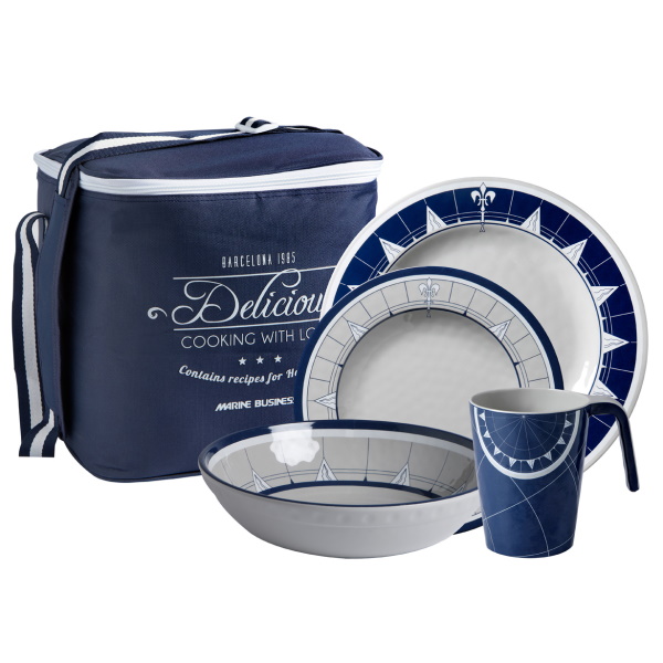 Marine Business Geschirrset "Pacific" 24-teilig