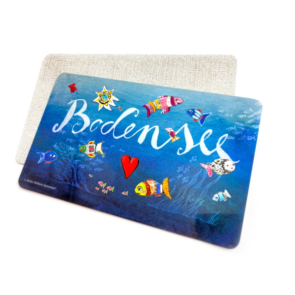 Frühstücksbrett "Bodensee-Fische" Frühstücksbrett "Bodensee-Fische"