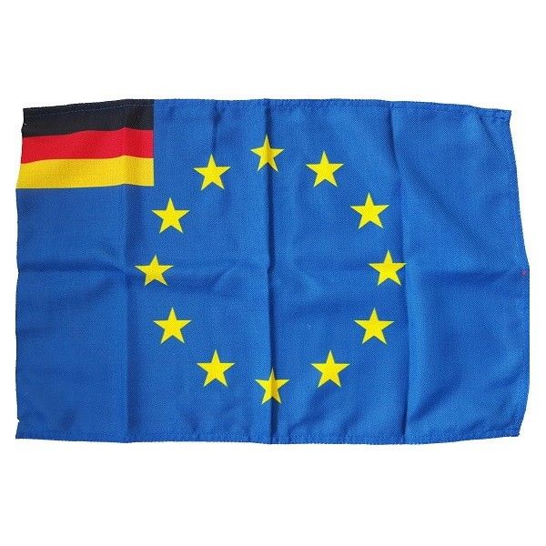 Europaflagge mit BRD - Emblem, 40 x 60 Europaflagge mit BRD - Emblem, 40 x 60