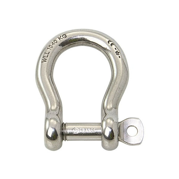 WICHARD Schäkel 5 mm, geschweift, Bruchlast 1500 kg