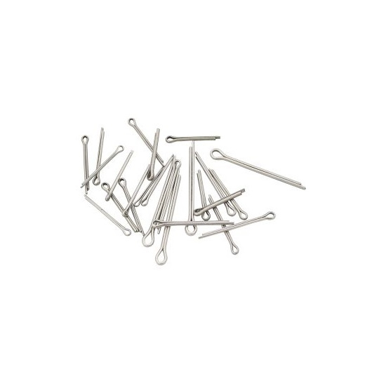 Niro-Stecksplinte, 2,5 x 25 mm Niro-Stecksplinte, 2,5 x 25 mm