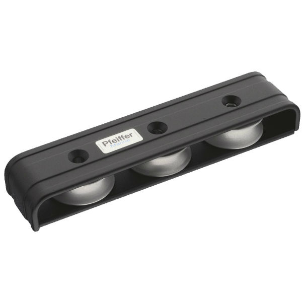 Pfeiffer-Umlenkblock 3-fach, für Tau bis 12 mm Pfeiffer-Umlenkblock 3-fach, für Tau bis 12 mm