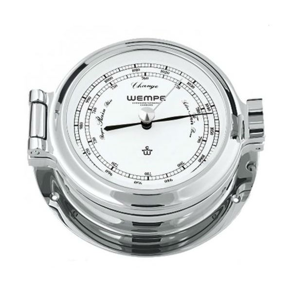 WEMPE Nautik Barometer, verchromt WEMPE Nautik Barometer, verchromt