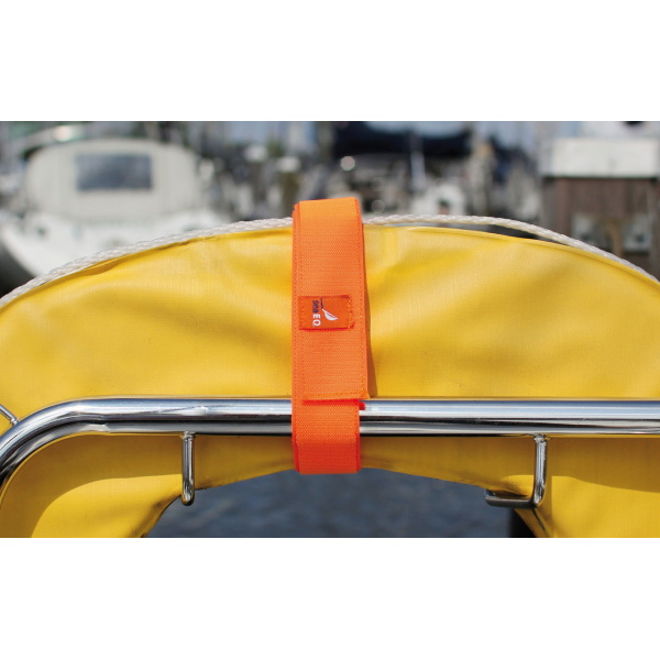 SeaEQ Klettband HTL1200 4 Stück 120 cm orange