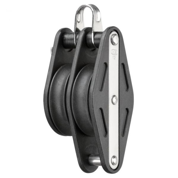 2597 HS Doppel-Gleitlagerlblock mit Bügel und Hundsfott, 12 mm 2597 HS Doppel-Gleitlagerlblock mit Bügel und Hundsfott, 12 mm