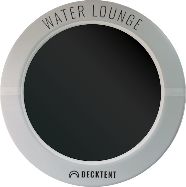 Decktent Water Lounge Ø 250 cm grau