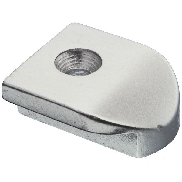 Pfeiffer Endstücke für Leitschienen, 25 x 4 mm Alu Pfeiffer Endstücke für Leitschienen, 25 x 4 mm Alu
