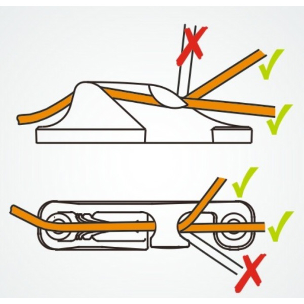 Clamcleat CL 217AN-1 Taue 3-6mm