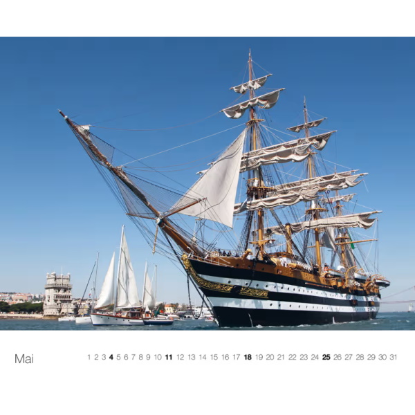 Windjammer 2025, Kalender