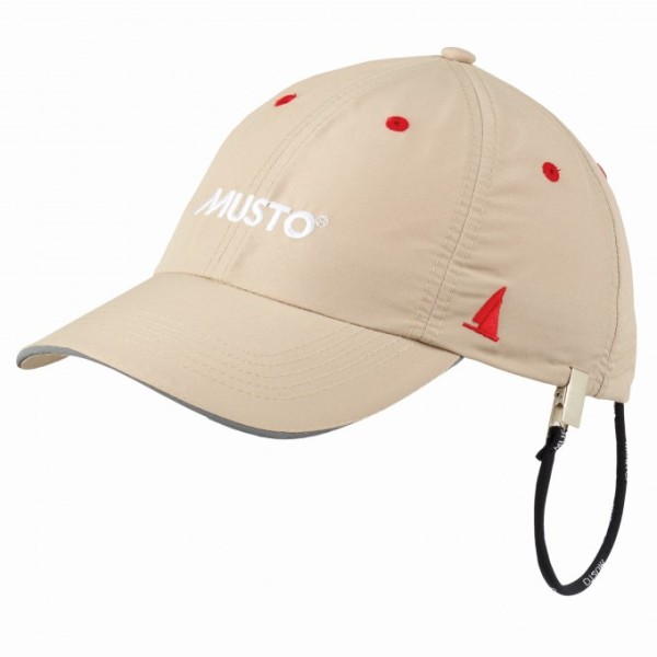 MUSTO fast dry Crew Cap light-stone MUSTO fast dry Crew Cap light-stone