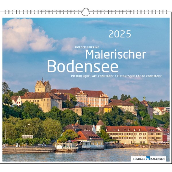 Malerischer Bodensee - Kalender 2025 - 35 x 31cm