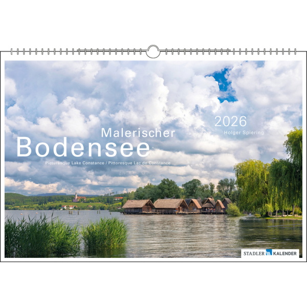 Malerischer Bodensee 48 x 33 cm - Stadler Kalender 2026 Malerischer Bodensee 48 x 33 cm - Stadler Kalender 2026