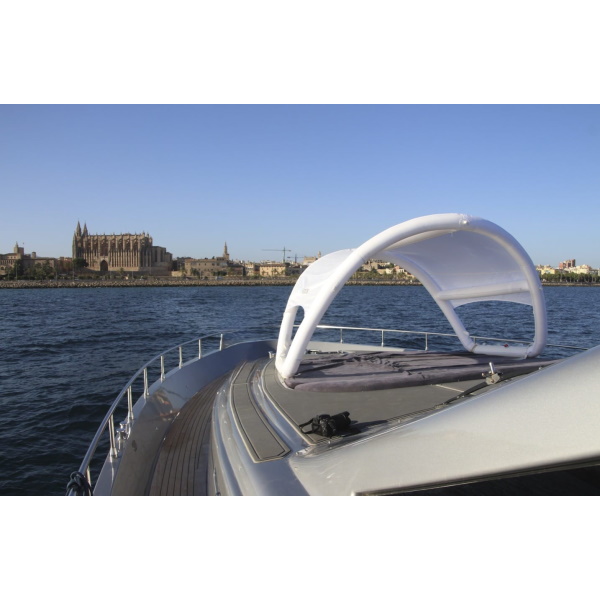 Decktent - aufblasbares Bimini S+ weiß Decktent - aufblasbares Bimini S+ weiß