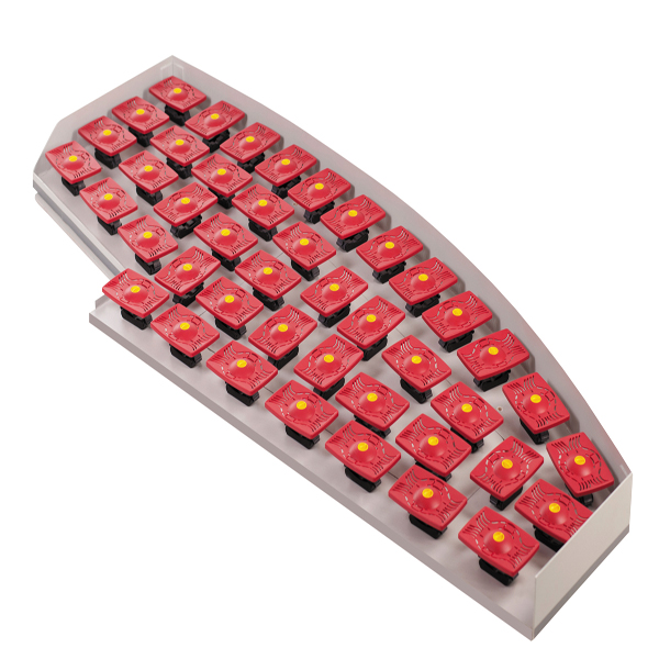 Calypso Schwingferder-System De Luxe, rot Calypso Schwingferder-System De Luxe, rot