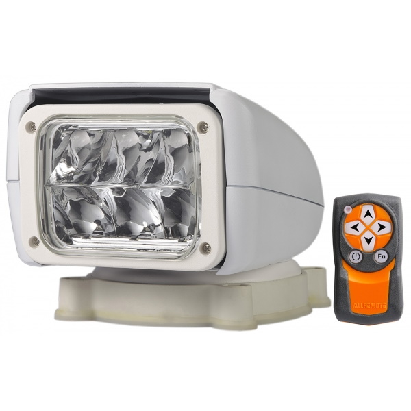 LED Suchscheinwerfer 150 (30W, 12V) mit Fernbedienung weiß LED Suchscheinwerfer 150 (30W, 12V) mit Fernbedienung weiß