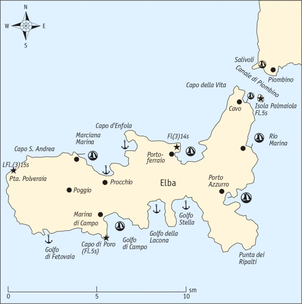 Törnführer Korsika - Sardinien - Elba, Klaus-Jürgen Röhring