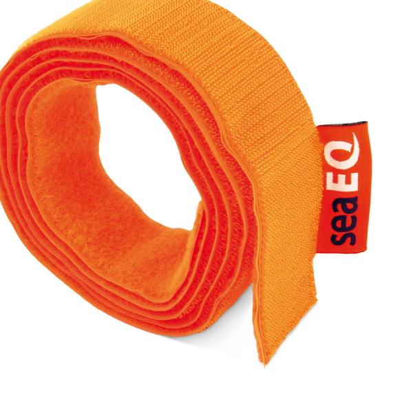 SeaEQ Klettband HTL1200 4 Stück 120 cm orange