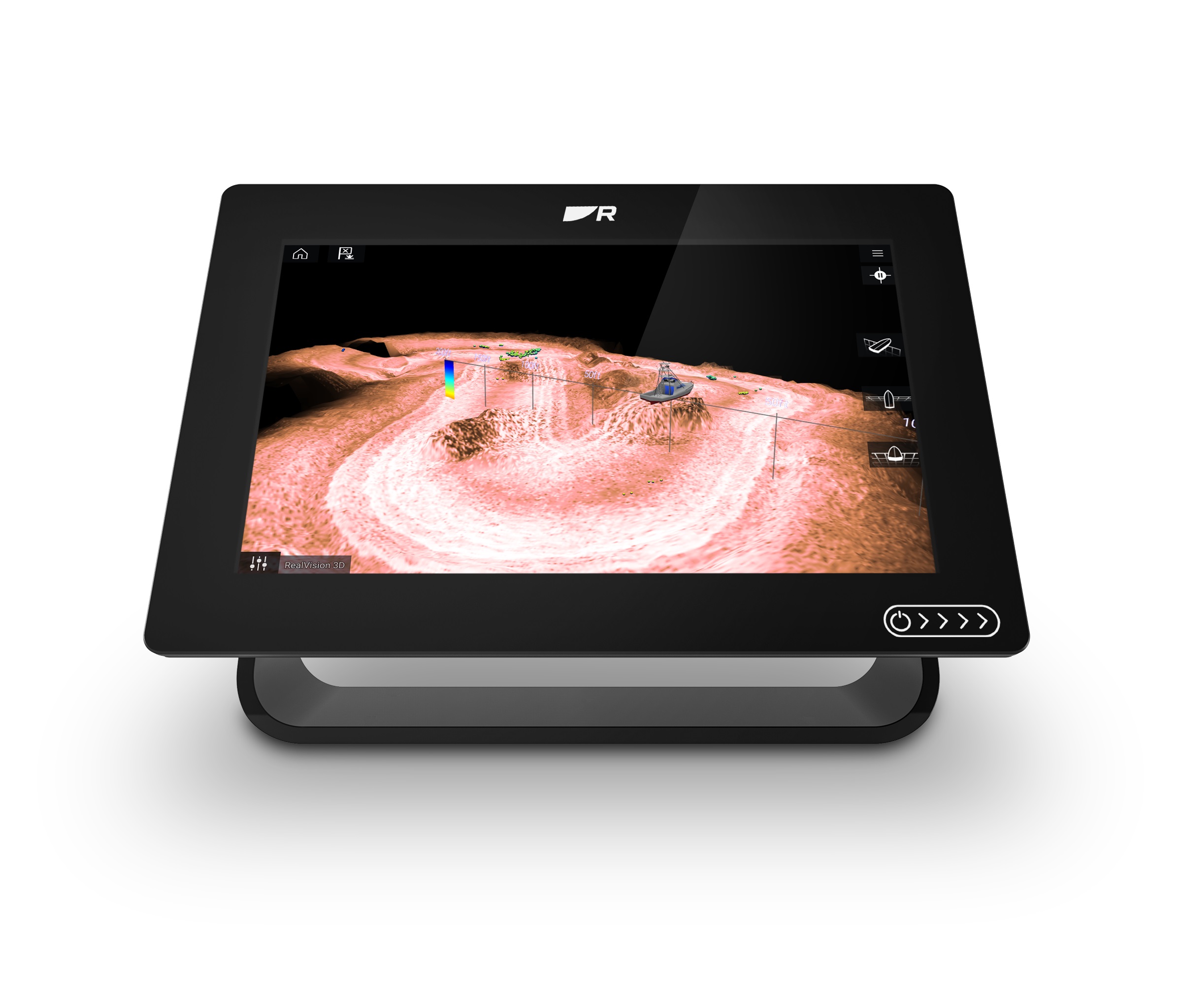 Raymarine AXIOM+ 9 RV, 9" Touch-Multifunktionsdisplay mit integriertem RealVision 3D, 600W Sonar