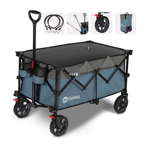 Sekey Bollerwagen XXL blau/grau Sekey Bollerwagen XXL blau/grau