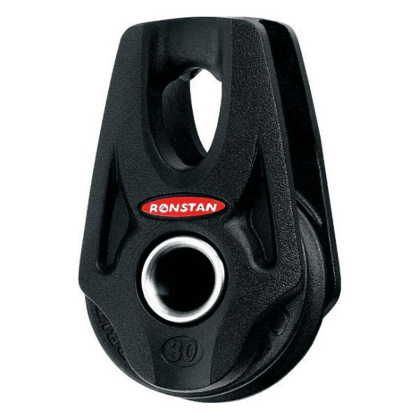Ronstan Serie 30, 8 mm Einfachblock, einscheibig, kugelgelagert, Ronstan Serie 30, 8 mm Einfachblock, einscheibig, kugelgelagert,