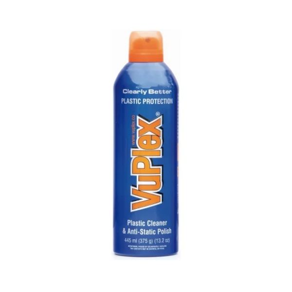VuPlex Kunststoffreiniger 235 ml für Bootsfenster, Luken, Visiere und mehr