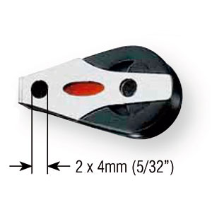 Ronstan Liegeblock 20mm ohne Lasche Ronstan Liegeblock 20mm ohne Lasche