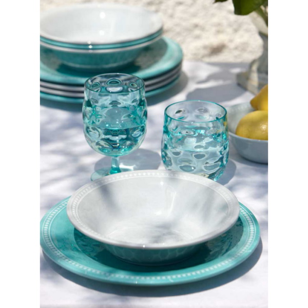Marine Business Geschirrset "Harmony" Aqua, 24-teilig