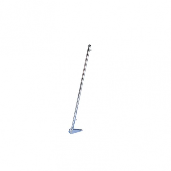ARC Flaggenstock mit Fuß, verchromt, 35cm, Ø 13 mm ARC Flaggenstock mit Fuß, verchromt, 35cm, Ø 13 mm