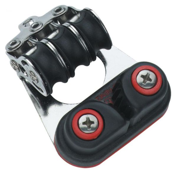 HS Micro XS Dreifachblock mit Klemme 6mm HS Micro XS Dreifachblock mit Klemme 6mm