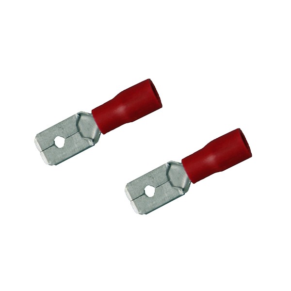 Flachstecker rot 6,3 mm Flachstecker rot 6,3 mm